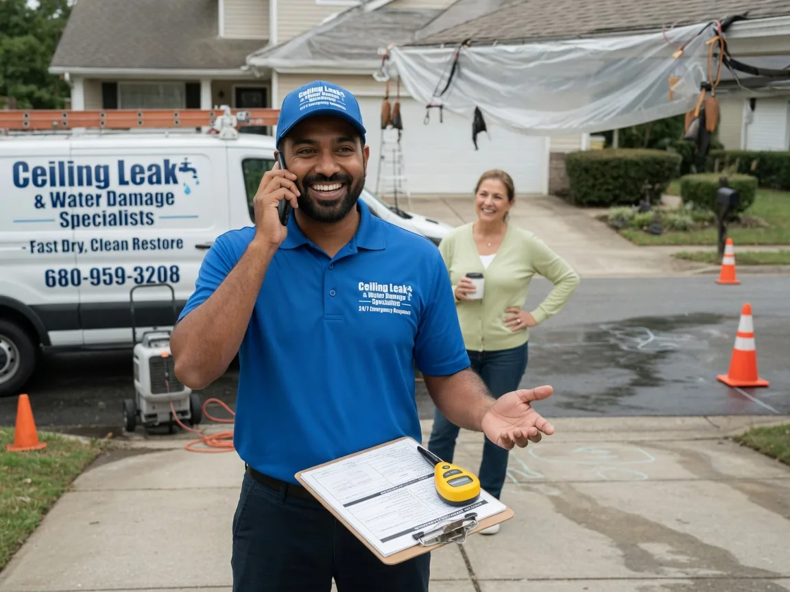 Ceiling Leak Cleanup Pawhuska, OK FAQs
